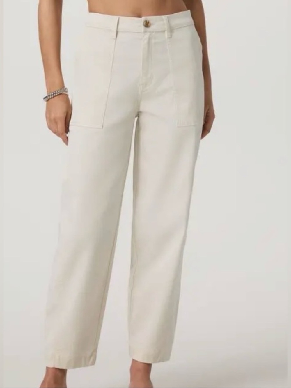 Vuori Anza Twill Pant in Natural L